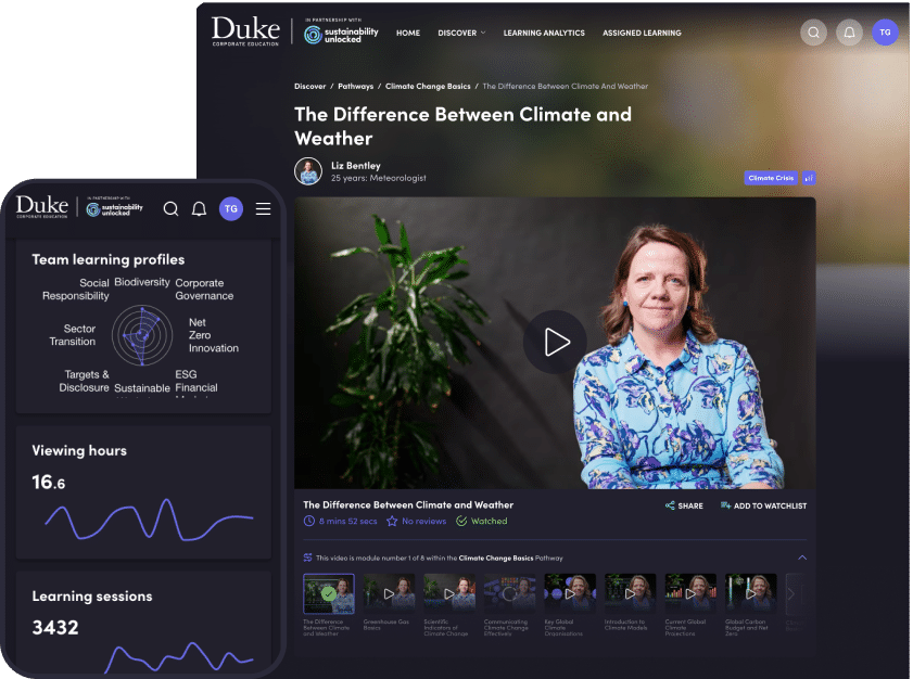 Why choose Duke CE Sustainability?