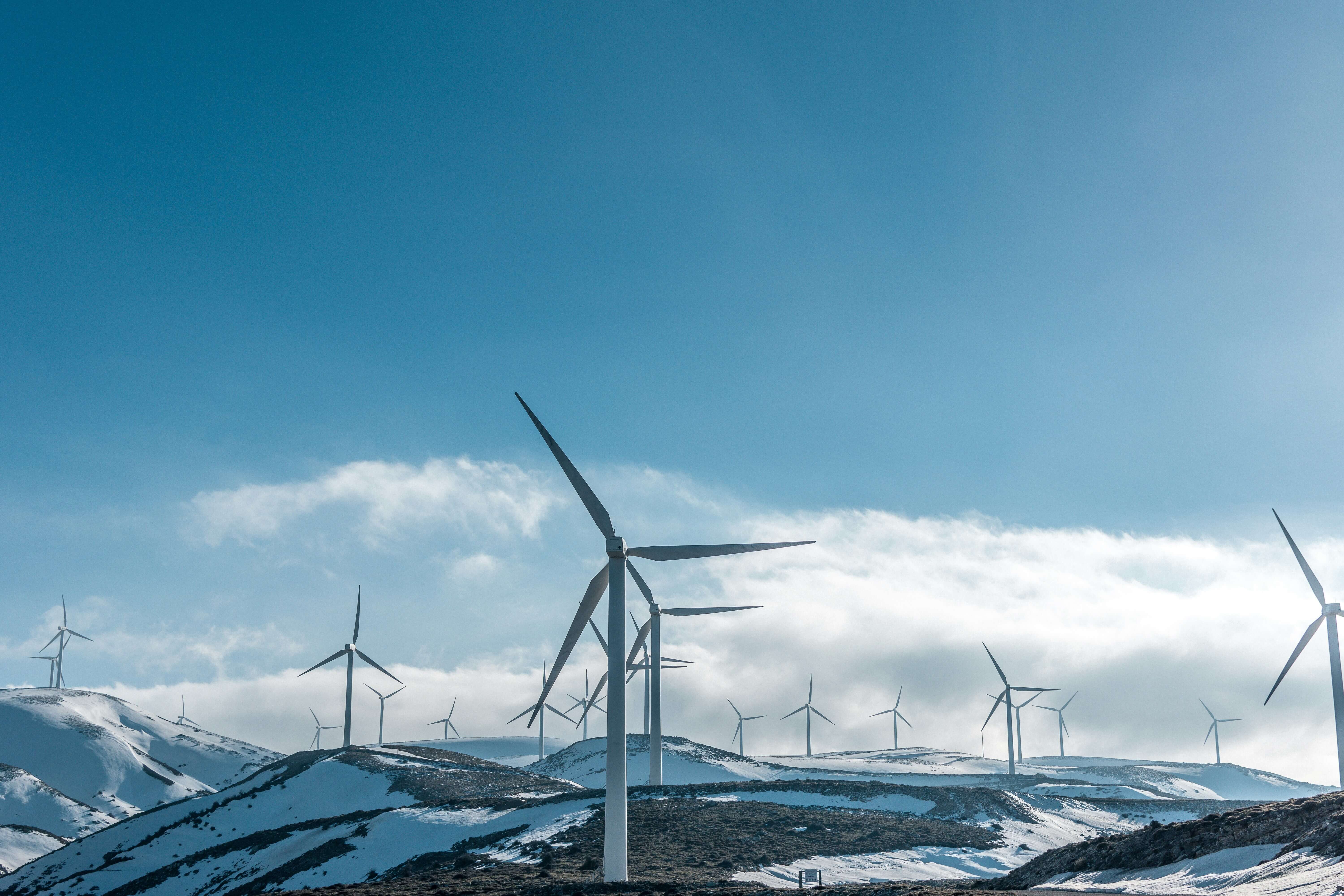 wind turbines